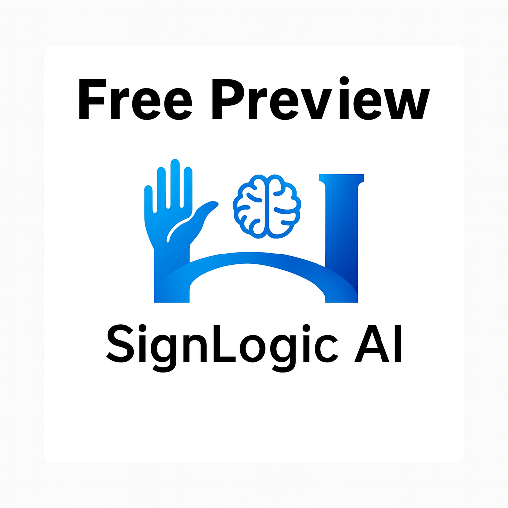 SignLogicAI AI - Free Preview